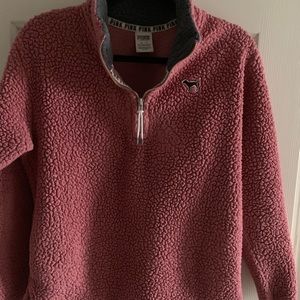 Victoria’s Secret PINK sherpa sweatshirt
